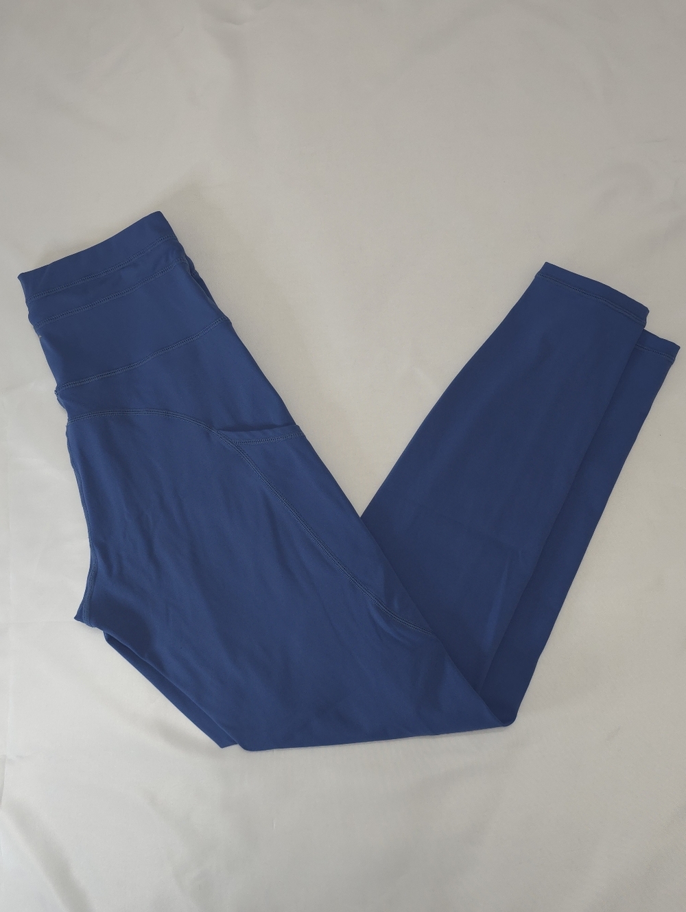 Zyia Active Blue High Rise Leggings Size 0 Athletic Yoga Workout Pants #34